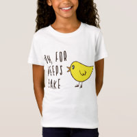 Oh For Peeps Sake Cute Easter Chick Adorable Funny