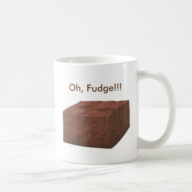 Oh Fudge - Coffee Mug (Right)
