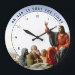 Oh God is that the Time? Funny Jesus Christ Clock<br><div class="desc">Oh God is that the time? Funny Jesus Clock - "jesus christ religious humour",  "funny humourous christian joke",  "christianity humour silly fun",  "would you look at the time",  "vintage holy religion art",  "biblical bible lord god",  ,  "vicar priest pastor pun",  "meme christmas easter gift",  "hilarious novelty gifts"</div>
