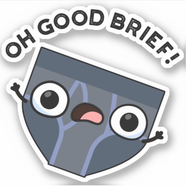 Oh Good Brief Funny Underwear Pun  (Front)
