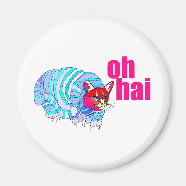 oh hai magnet (Front)