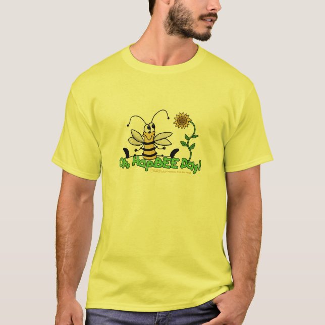 Oh HapBee Day T-Shirt (Front)
