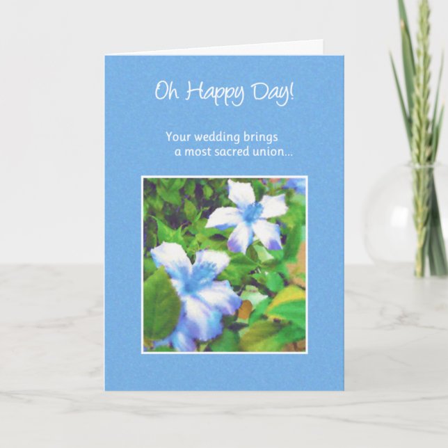 Oh Happy Day!...Wedding Card (Front)