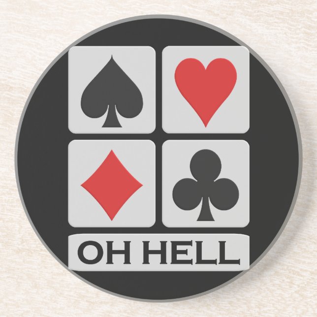 Oh Hell coaster (Front)