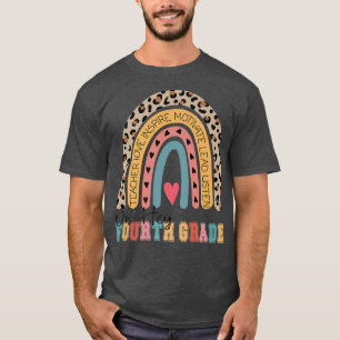 Oh Hey 4th Fourth Grade Back To School Rainbow Pre T-Shirt