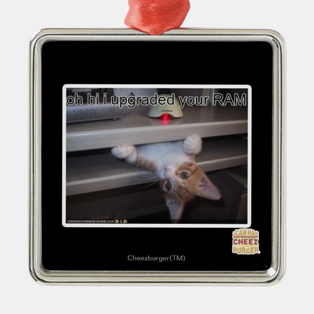 oh hi i upgraded your RAM Metal Tree Decoration (Front)