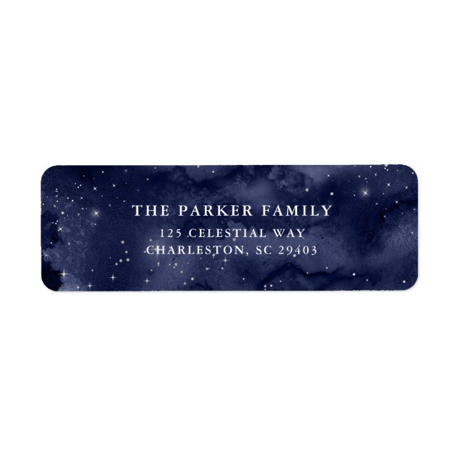 Oh Holy Night | Stars at Christmas Dark Blue (Front)