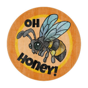 Oh Honey! Cute Bee Cutting Board