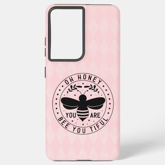 Oh Honey, You Are Bee-utiful  Samsung Galaxy S21 Ultra Case (Back)