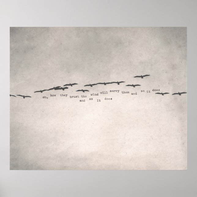 "oh, how they trust" poster (Front)