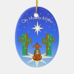 Oh Howly Night Ceramic Tree Decoration