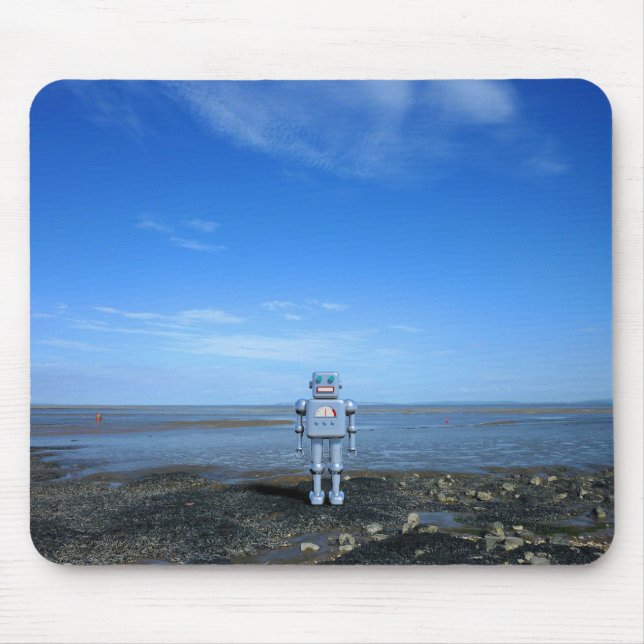 Oh I do Like to be Beside the Seaside Mouse Mat (Front)