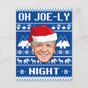 OH JOE-LY NIGHT POSTCARD