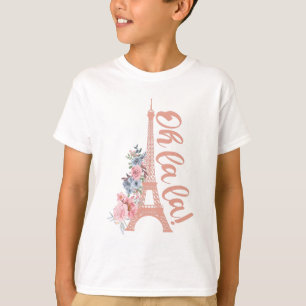 Oh La La - Eiffel Tower Paris France T-Shirt