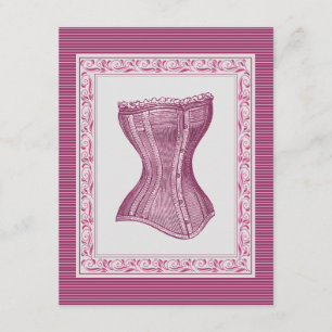 Oh La La Lolita's Corset Bachelorette Invitation