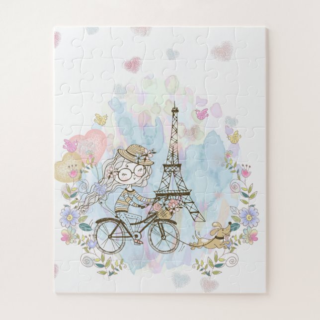 Oh La La Parisian   Jigsaw Puzzle (Vertical)