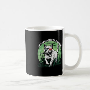 Oh Lawd He Treading Cat Childless Cat Lady For Kam Coffee Mug