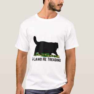 Oh Lawd He Treading Vote Harris Waltz 2024 Kamala  T-Shirt