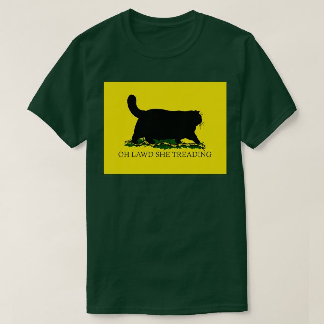 Oh Lawd She Treading Phone Case T-Shirt (Design Front)