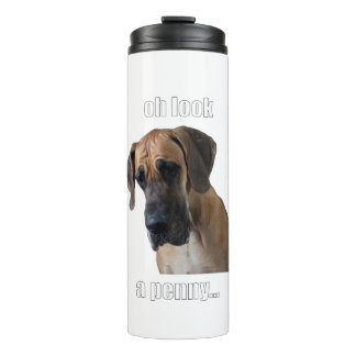 Oh look, a penny... thermal tumbler