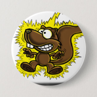 Oh look... a Squirrel!!! 7.5 Cm Round Badge