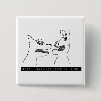 Oh LORDY 1975 label tape button