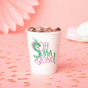 Oh Mah Jong!   Mah-Jongg Paper Cups