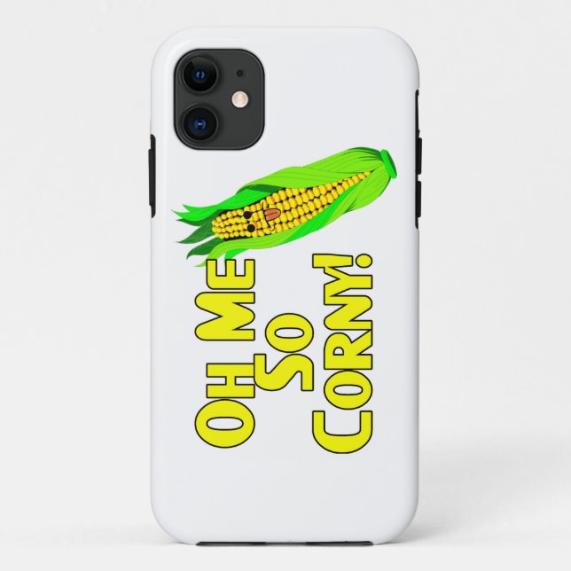 Oh Me So Corny Case-Mate iPhone Case (Back)