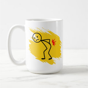 Oh My Back Pain Humour Custom Condition Coffee Mug