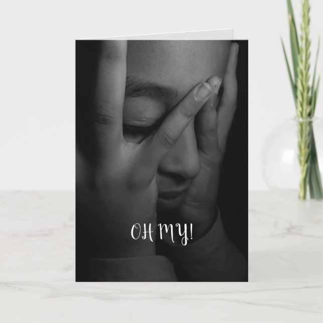 OH MY BELATED BIRTHDAY CARD (Front)