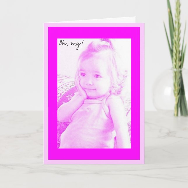 Oh, my! card (Front)