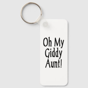 Oh My Giddy Aunt! Key Ring