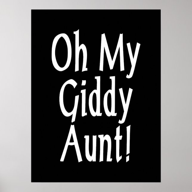 Oh My Giddy Aunt! Poster (Front)