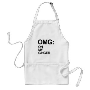 OH MY GINGER STANDARD APRON