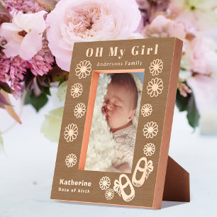 Oh My Girl Baby  Etched Frames
