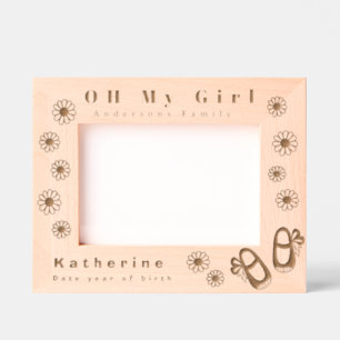 Oh My Girl Baby  Etched Frames