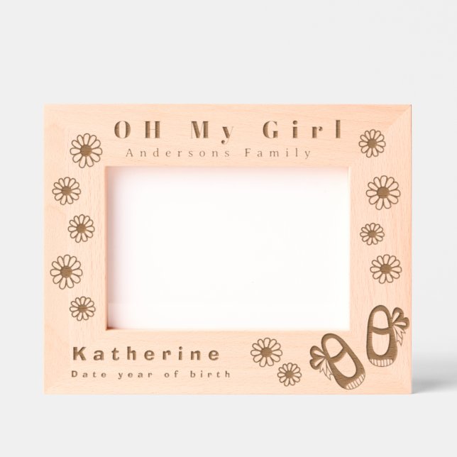 Oh My Girl Baby  Etched Frames (Front)