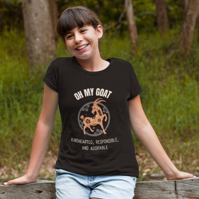 Oh my goat funny goat pun animal lover T-Shirt (Creator Uploaded)