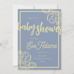 Oh My Gogh Collection Baby Shower Invitation
