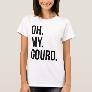 Oh My Gourd Funny Fall Autumn Squash Pumpkin T-Shirt