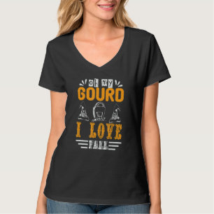 Oh My Gourd I Love Fall Autumn Halloween T-Shirt