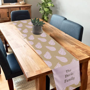 Oh My Gourds Thanksgiving Dinner Family Short Table Runner