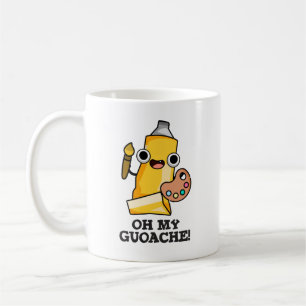 Oh My Guoache Funny Artist Paint Pun  Coffee Mug