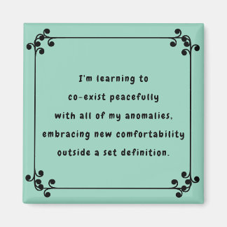 Oh My Mantra Magnet
