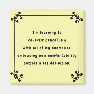 Oh My Mantra Magnet