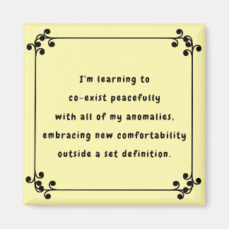 Oh My Mantra Magnet