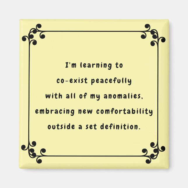 Oh My Mantra Magnet (Front)