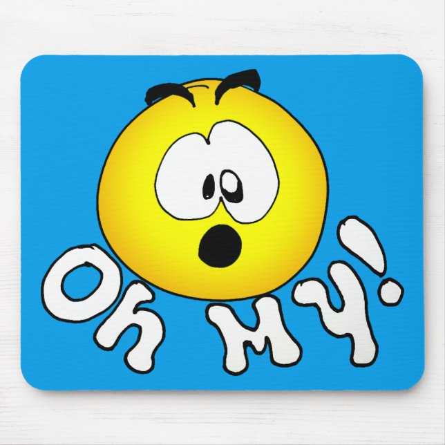 Oh My! Mouse Mat (Front)