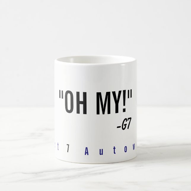 "Oh My!" Mug (Center)