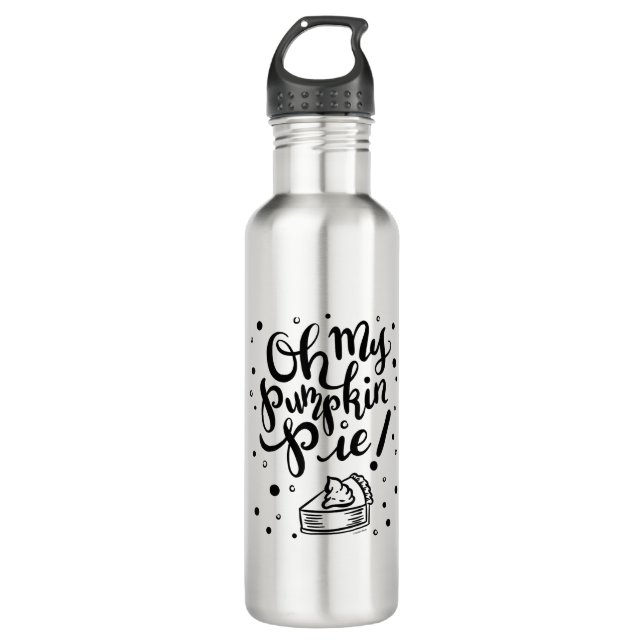 Oh My Pumpkin Pie Tshirt Funny Thanksgiving Day De 710 Ml Water Bottle (Front)